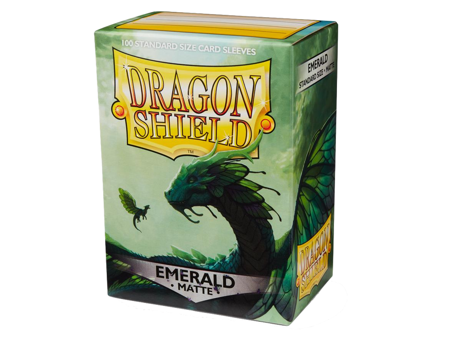 Dragon Shield Card Sleeves - Matte: Emerald