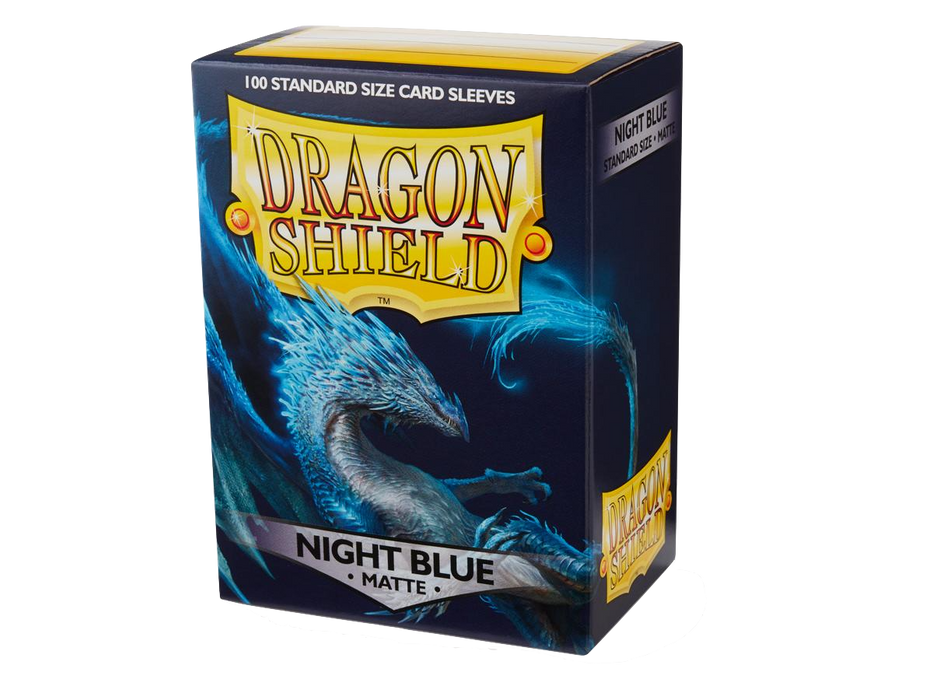 Dragon Shield Card Sleeves - Matte: Night Blue