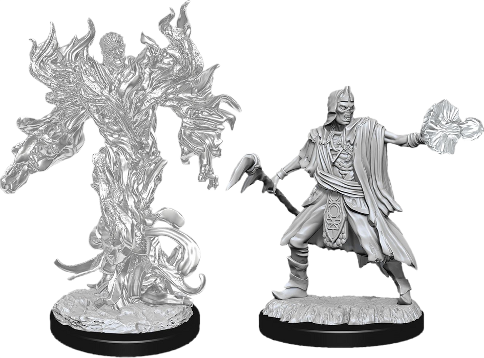 Dungeons and Dragons Nolzur`s Marvelous Unpainted Miniatures: W15 Allip and Deathlock