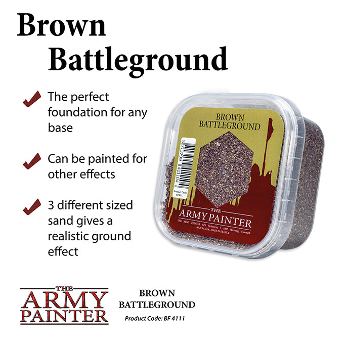 The Army Painter - Battlefields: Brown Battleground Basing