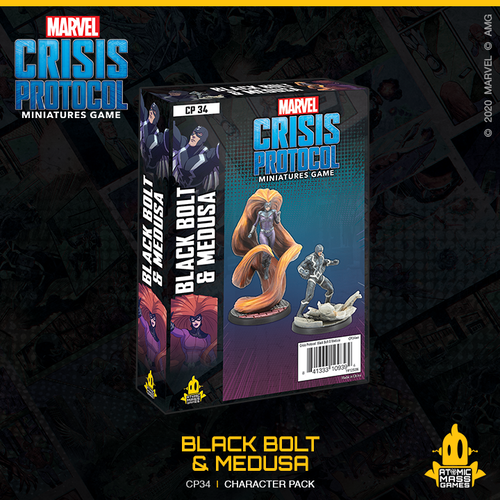 Marvel Crisis Protocol: Black Bolt and Medusa