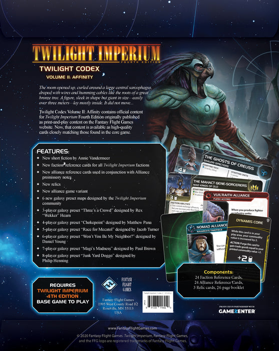 Twilight Imperium: Twilight Codex Vol. 2 Affinity