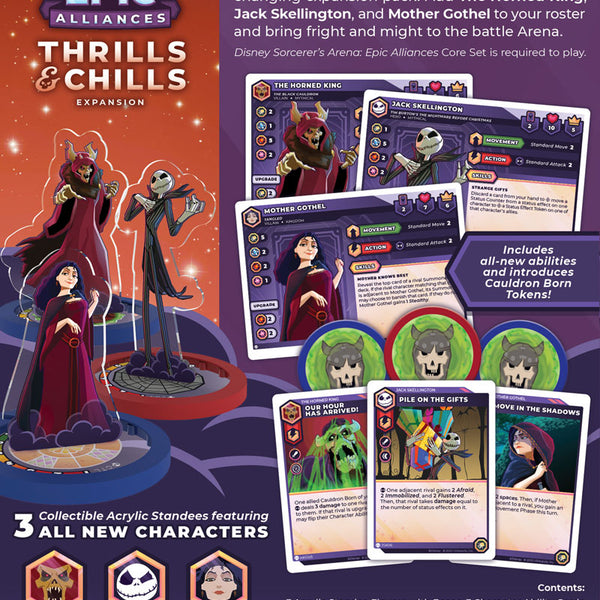 Disney Sorcerer`s Arena: Epic Alliances Thrills and Chills Expansion