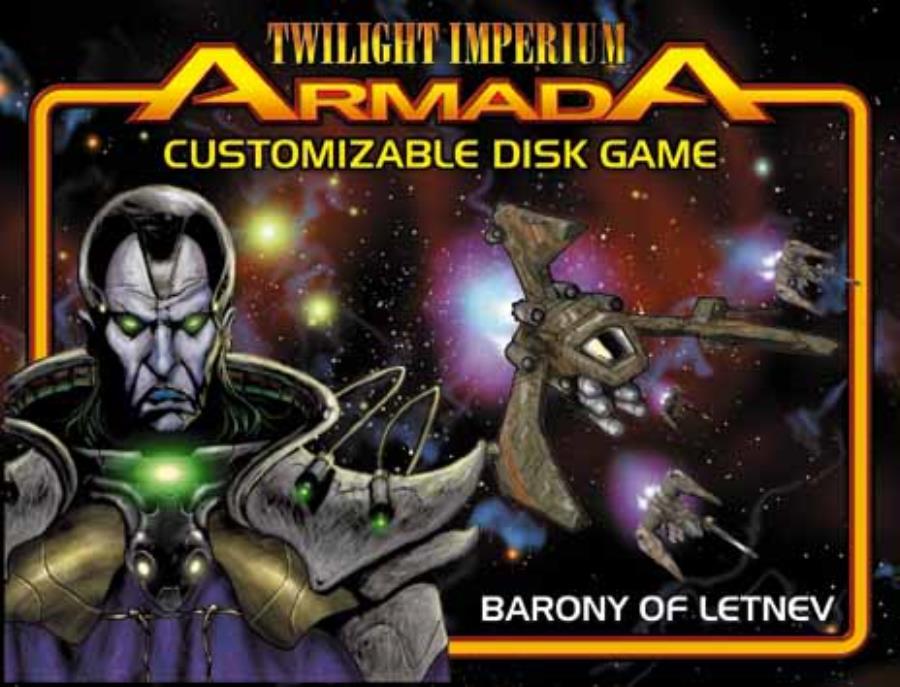 Twilight Imperium: Armada Disk Game - Barony of Letnev Starter Pack