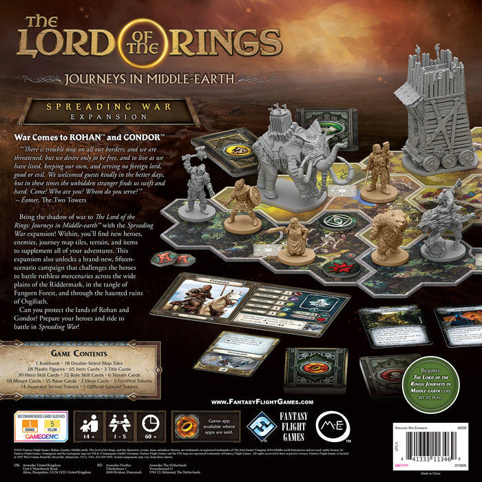 Lord of the Rings: Journeys in Middle Earth – Spreading War Expansion