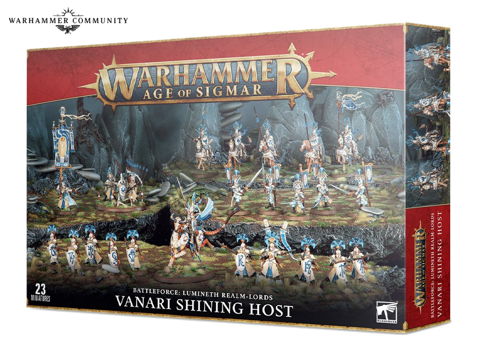 Warhammer Age of Sigmar - LUMINETH REALM-LORDS:VANARI SHINING HOST