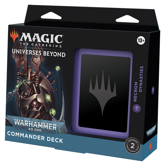 Magic the Gathering CCG: Universes Beyond - Warhammer 40000 Commander: Necron Dynasties