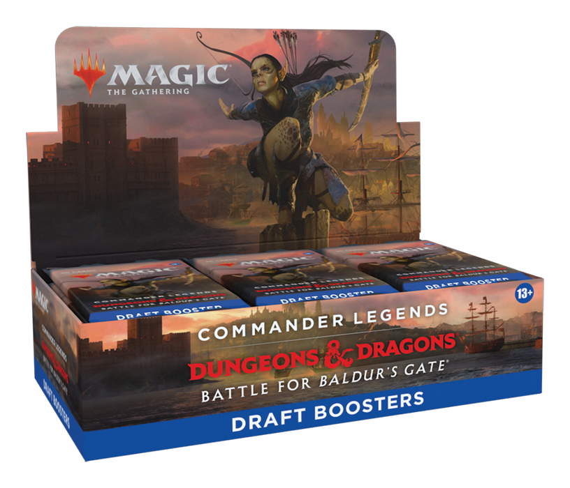 Magic the Gathering CCG: Commander Legends - Battle for Baldur`s Gate Draft Booster (1 ea)