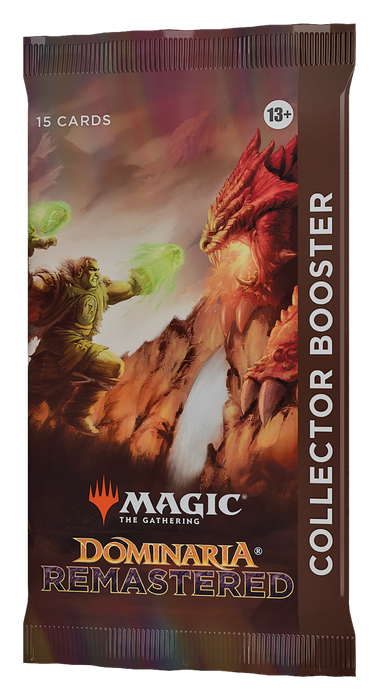 Magic the Gathering CCG: Dominaria Remastered Collector Booster Pack (1 ea)