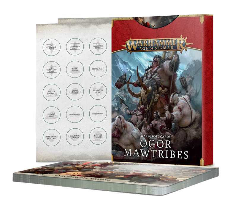 Warhammer Age of Sigmar - Warscroll Cards: Ogor Mawtribes