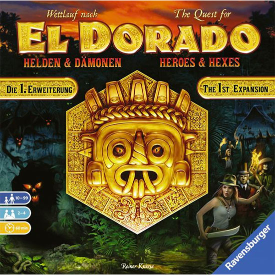 Quest for El Dorado - Heroes and Hexes Expansion