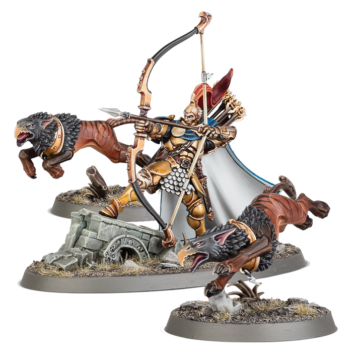 Warhammer Age of Sigmar - Knight-Judicator with Gryph-hounds