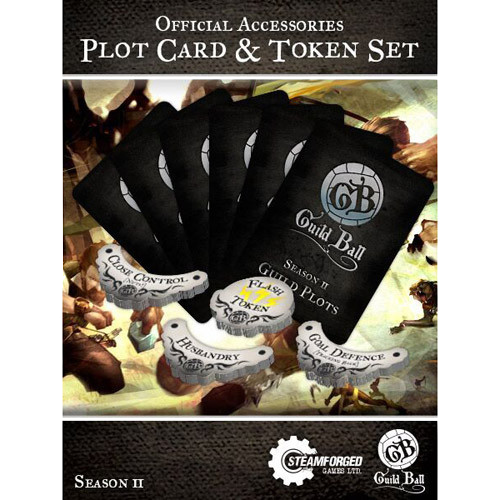 Guild Ball: Season 2 Plot Cards and Tokens