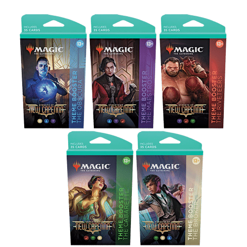 Magic the Gathering CCG: Streets of New Capenna Theme Booster Display (10)
