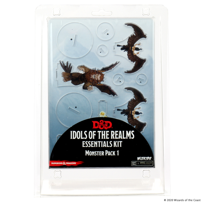 Dungeons and Dragons Idols of the Realms: Essentials 2D Miniatures - Monster Pack 1