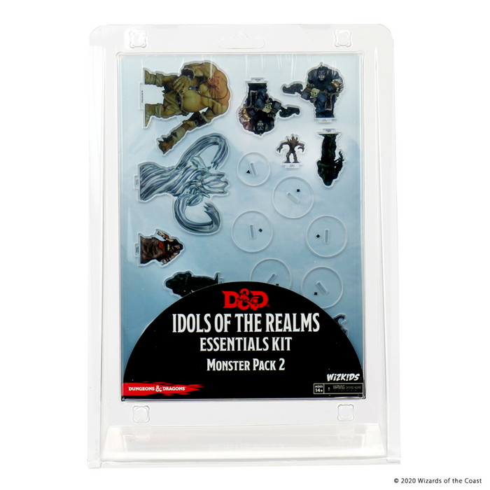 Dungeons and Dragons Idols of the Realms: Essentials 2D Miniatures - Monster Pack 2
