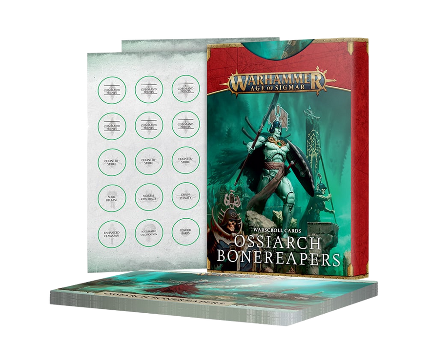 Warhammer Age of Sigmar - Warscroll Cards: Ossiarch Bonereapers