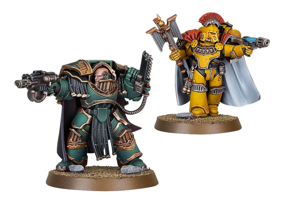 Warhammer: The Horus Heresy - Legion Cataphractii Praetor & Chaplain Consul