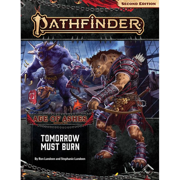 Pathfinder Adventure: Age of Ashes - Tomorrow Must Burn