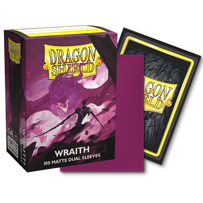Dragon Shields: (100) Matte Dual - Wraith (DISPLAY 10)