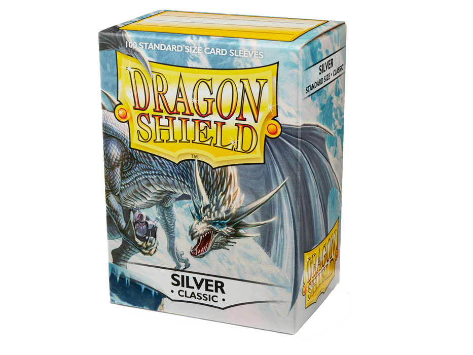 Dragon Shield Card Sleeves - Classic: Silver