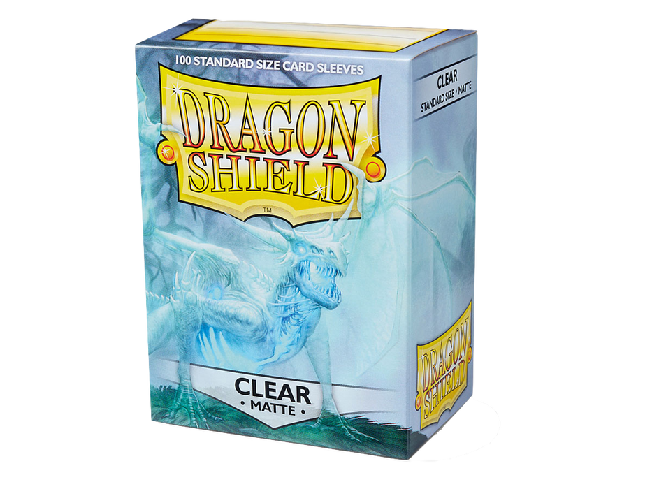 Dragon Shield Card Sleeves - Matte: Clear