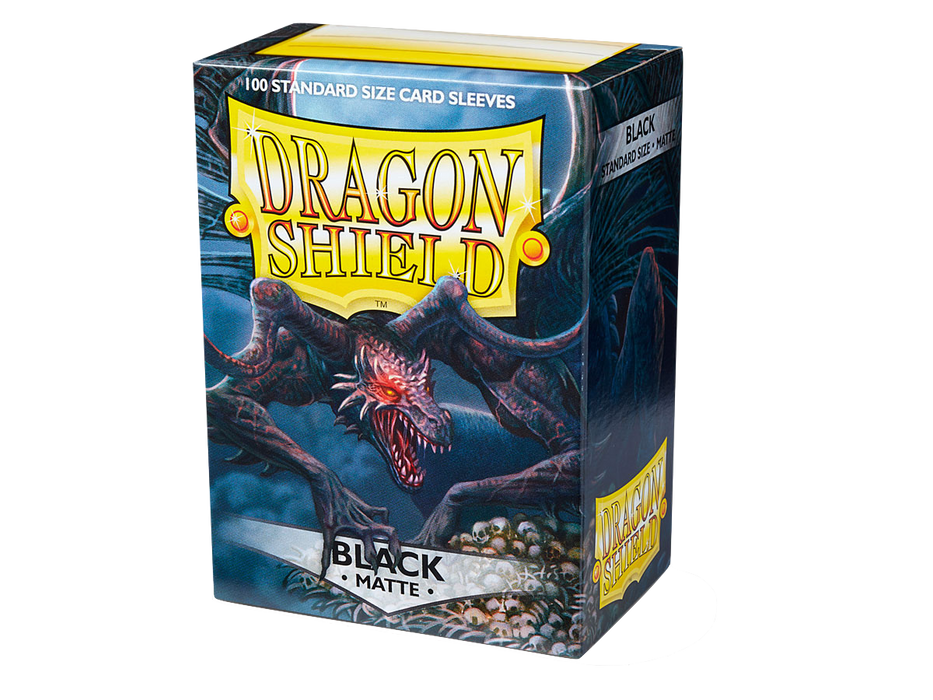 Dragon Shield Card Sleeves - Matte: Black