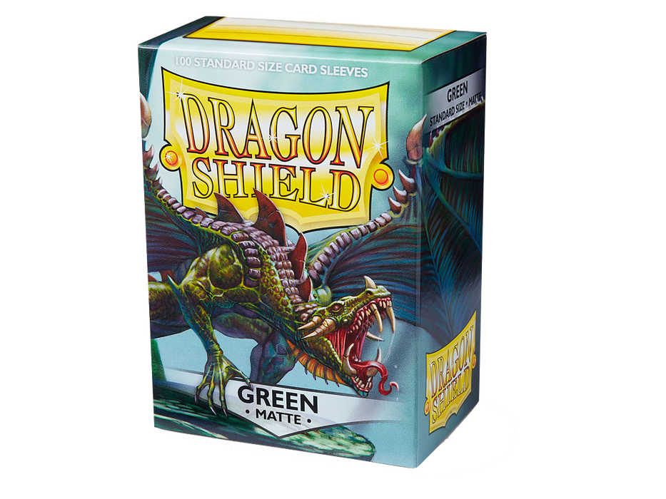 Dragon Shield Card Sleeves - Matte: Green