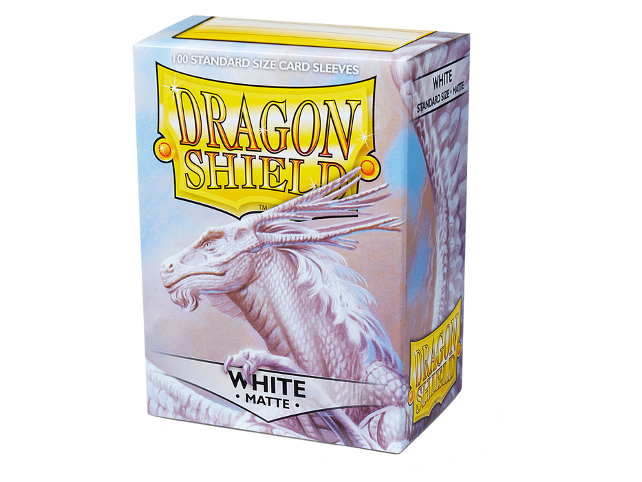 Dragon Shield Card Sleeves - Matte: White