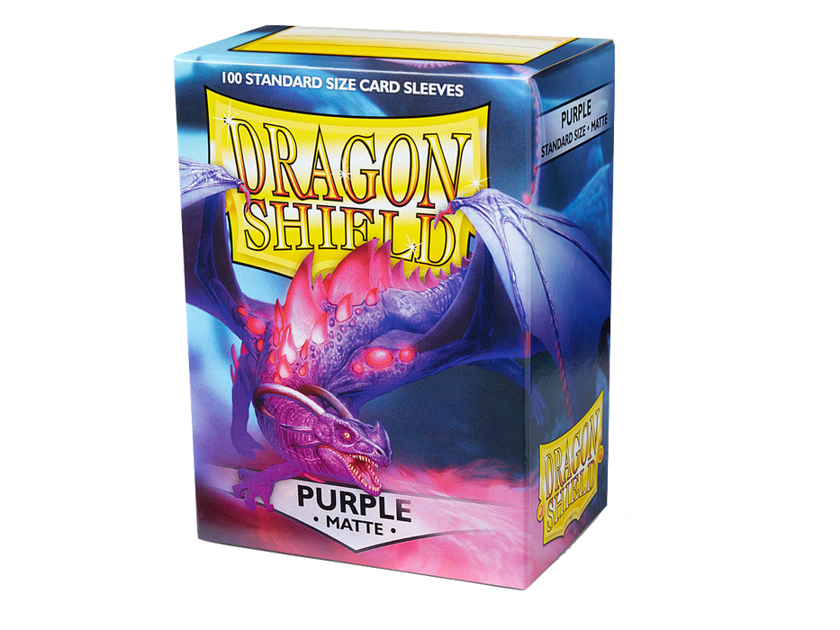 Dragon Shield Card Sleeves - Matte: Purple