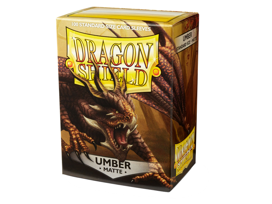 Dragon Shield Card Sleeves - Matte: Umber