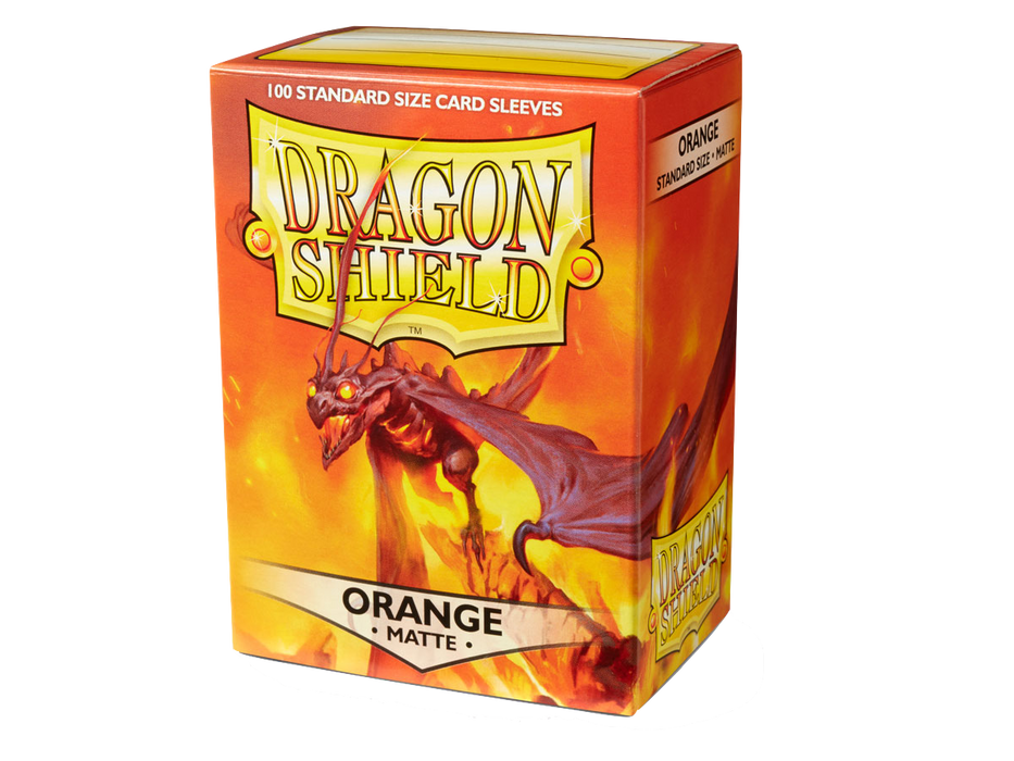 Dragon Shield Card Sleeves - Matte: Orange