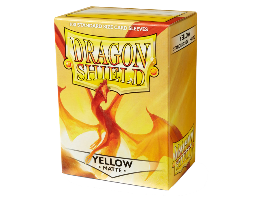Dragon Shield Card Sleeves - Matte: Yellow