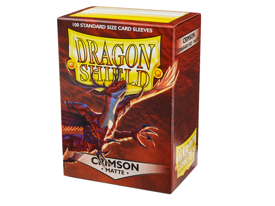 Dragon Shield Card Sleeves - Matte: Crimson