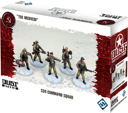Dust Tactics: SSU Command Squad - The Medvedi