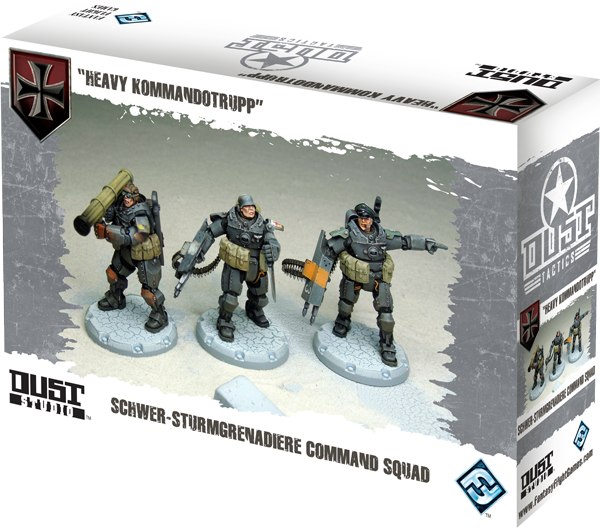 Dust Tactics: Heavy Kommandotrupp