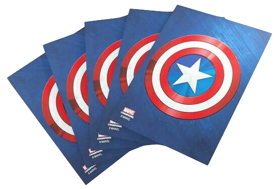 Marvel Champions LCG - Captain America Gamegenic Card Sleeves