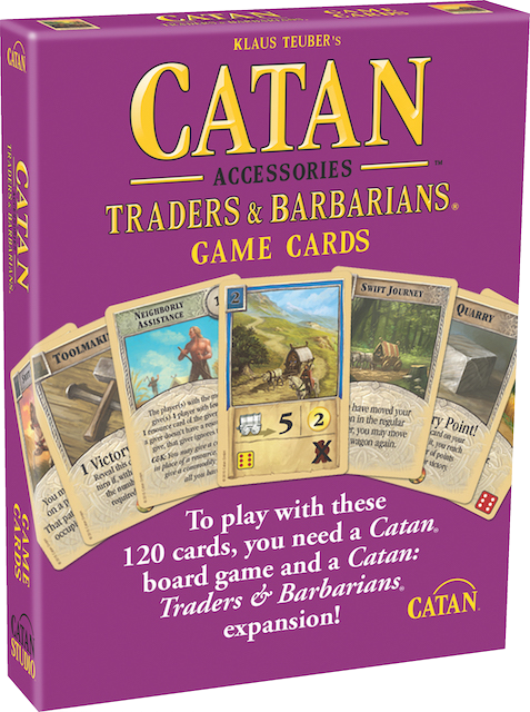 Catan: Traders & Barbarians: Replacement Game Cards (5th Edition)