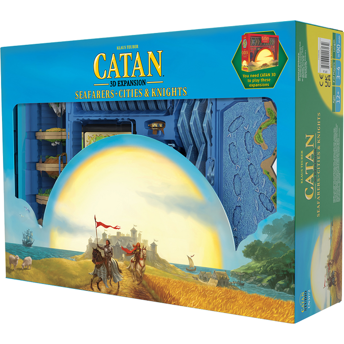 CATAN – 3D Seafarers + Cities & Knights Expansion