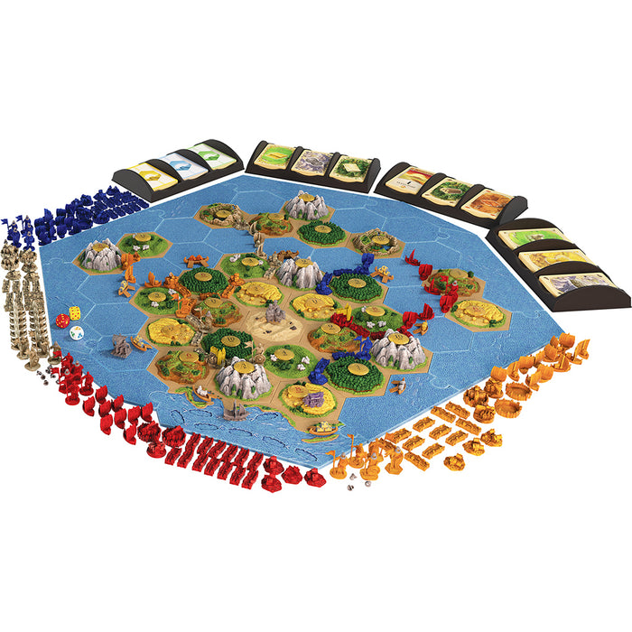 CATAN – 3D SEAFARERS + CITIES & KNIGHTS EXPANSION