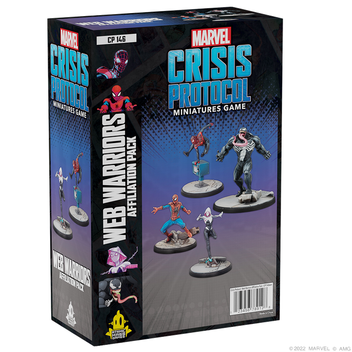 MARVEL: CRISIS PROTOCOL - WEB WARRIORS AFFILIATION PACK