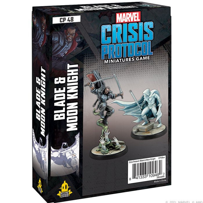 Marvel Crisis Protocol: Blade and Moon Knight