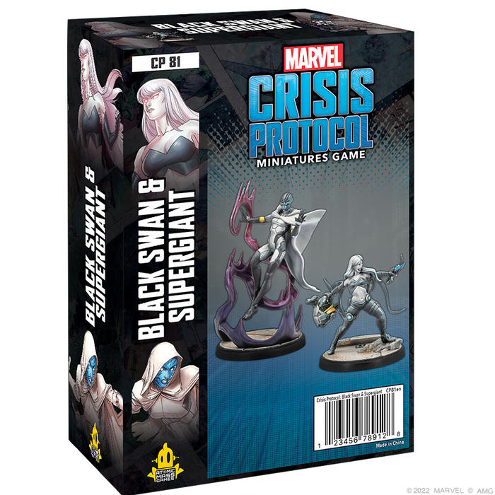 Marvel: Crisis Protocol Black Swan and Supergiant