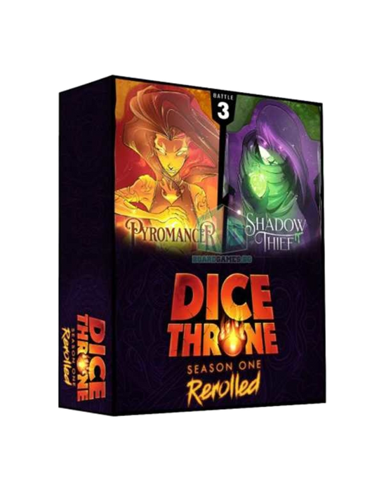 Dice Throne: Season One Rerolled - Box 3 - Pyromancer vs Shadow Thief