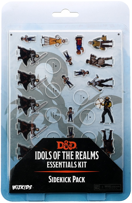 Dungeons and Dragons Idols of the Realms: Essentials 2D Miniatures - Sidekick Pack