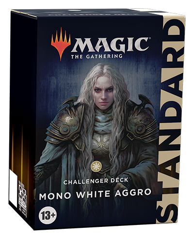 Magic the Gathering CCG:  Challenger Deck 2022 Mono White Aggro