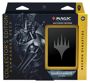 Magic the Gathering CCG: Universes Beyond - Warhammer 40000 Necron Dynasties Collector Edition Deck