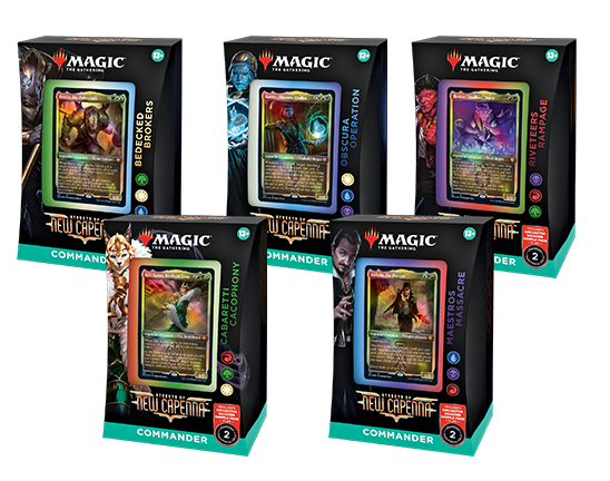 Magic the Gathering CCG: Streets of New Capenna Commander Deck Cabaretti Cacophony