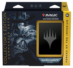 Magic the Gathering CCG: Universes Beyond - Warhammer 40000 Forces of the Imperium Collector Edition Deck