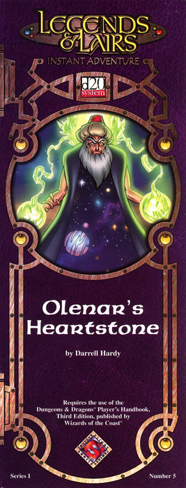 Legends & Lairs Instant Adventure: Olenars Heartstone